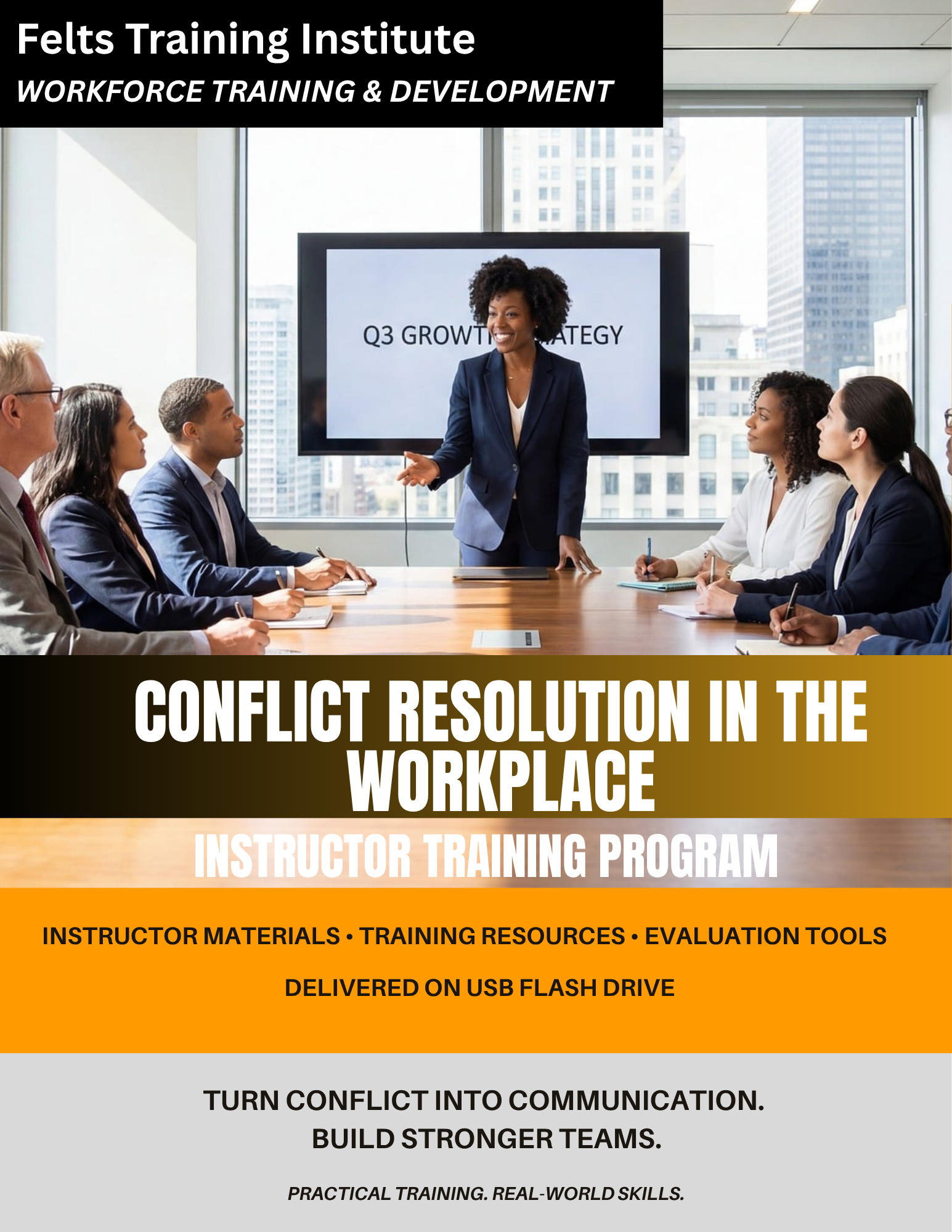 Conflict Resolution in the Workplace Instructor Training Package